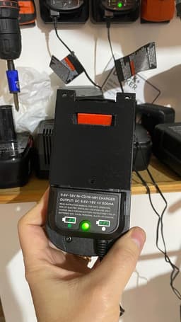 Black&Decker 18V Battery Holder/Wall Mount 3d model
