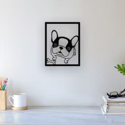 Dog Wall Art 3d model