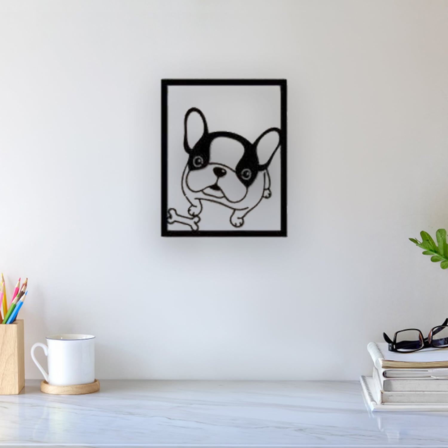 Dog Wall Art 3d model