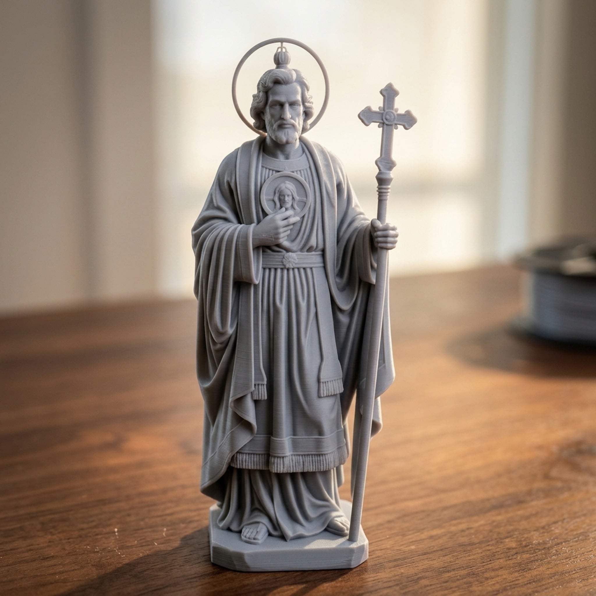 Saint Jude Sculpture 3d model
