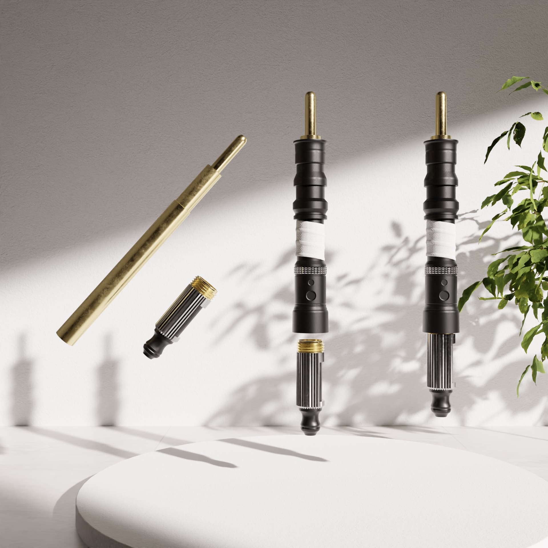 Print in Place Collapsing Jedi Lightsaber Concept 10 3d model