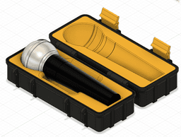 Shure SM58 Rugged Box 3d model