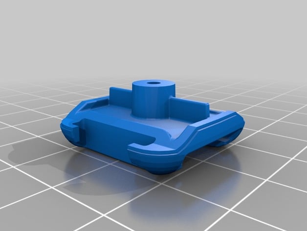 Hexapod with Elastic Band Shooting Turret 3d model