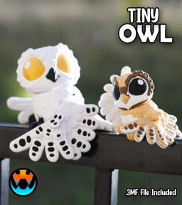 Tiny Owl 3d model