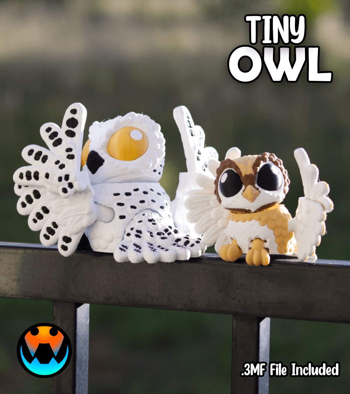 Tiny Owl 3d model
