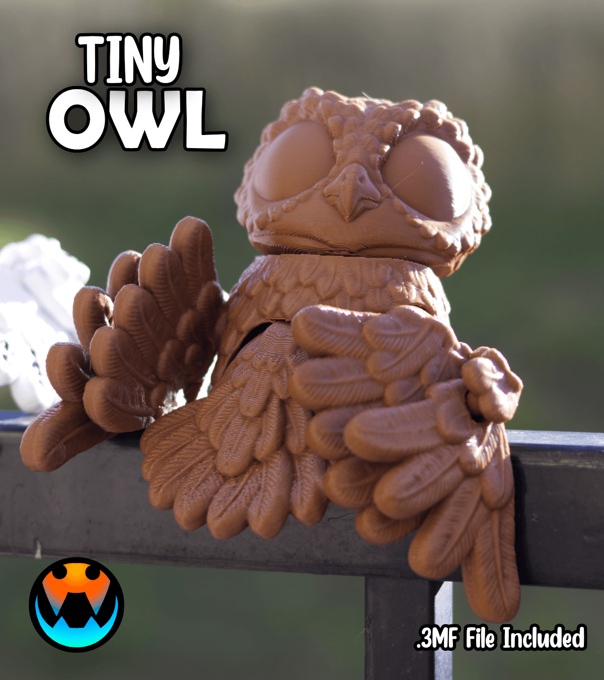 Tiny Owl 3d model