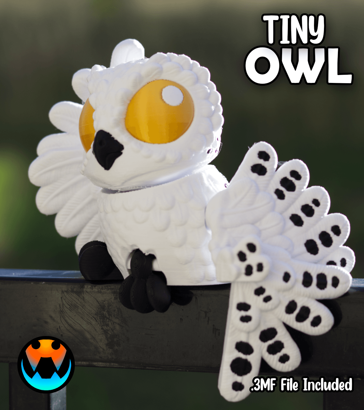 Tiny Owl 3d model
