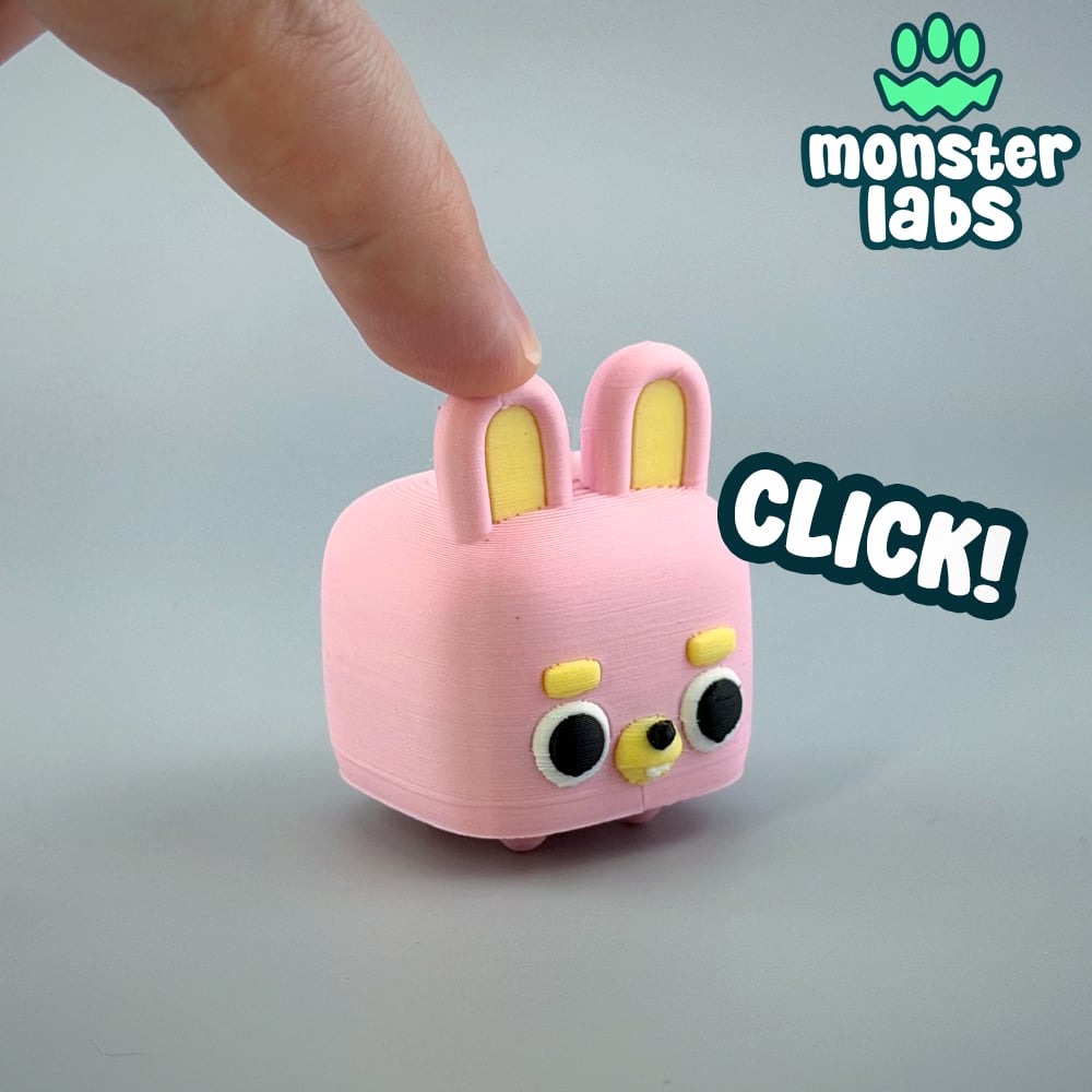 EXCLUSIVE: Mega Mini Pets Fidget Clicker Keychain Bundle 3d model