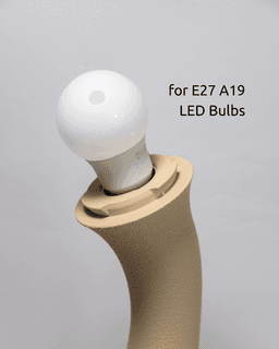 Kvist - Organic Table Lamp 3d model