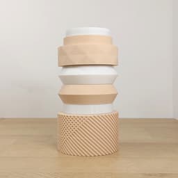 Vase modulable "Strata" 3d model