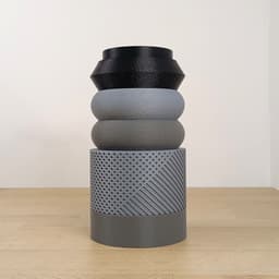 Vase modulable "Strata" 3d model