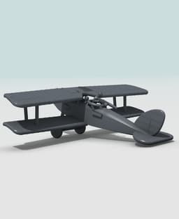 1:144 Halberstadt CL.II 3d model