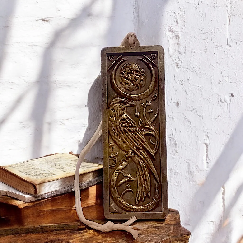 Crow Bookmark 3d model