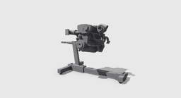 MULTISCALE JDM Garage Essentials: RB26 Engine + Stand + Hydraulic Hoist | 1/64 to 1/10 Multi-Scale | 3d model