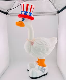 Stars and Stripes Goose Gear for Porch Goose 3d model