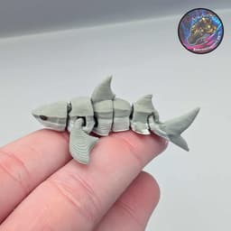 nano flexi shark 3d model