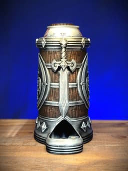 12oz. Monster Slayer can cozy dice tower 3d model