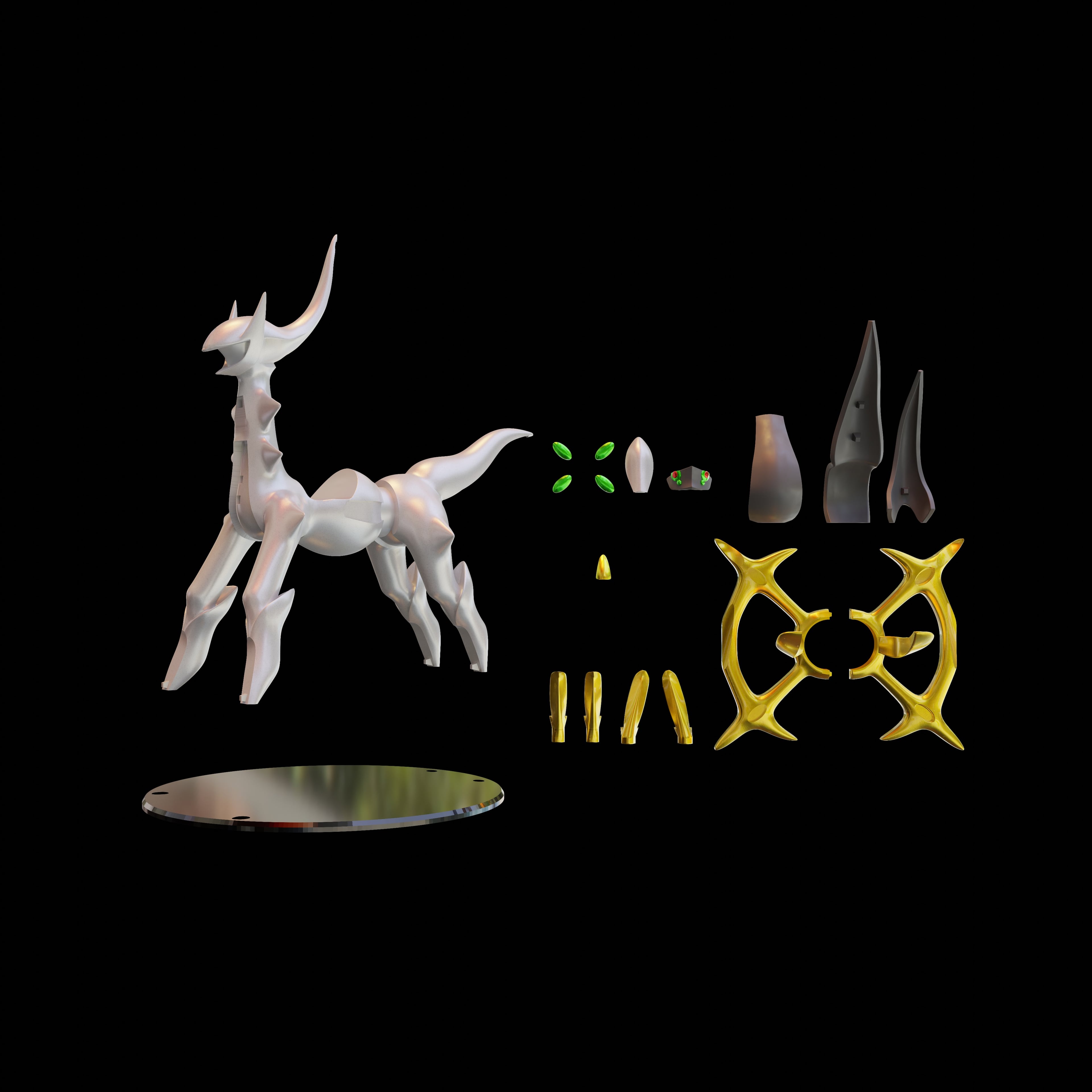 Arceus Controller Stand 3d model
