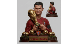 Cristiano Ronaldo 3D Scanning STL Printable 3d model