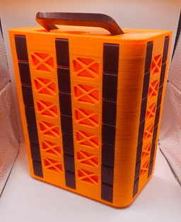 Mobile parts rack 3d model