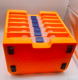 Mobile parts rack 3d model