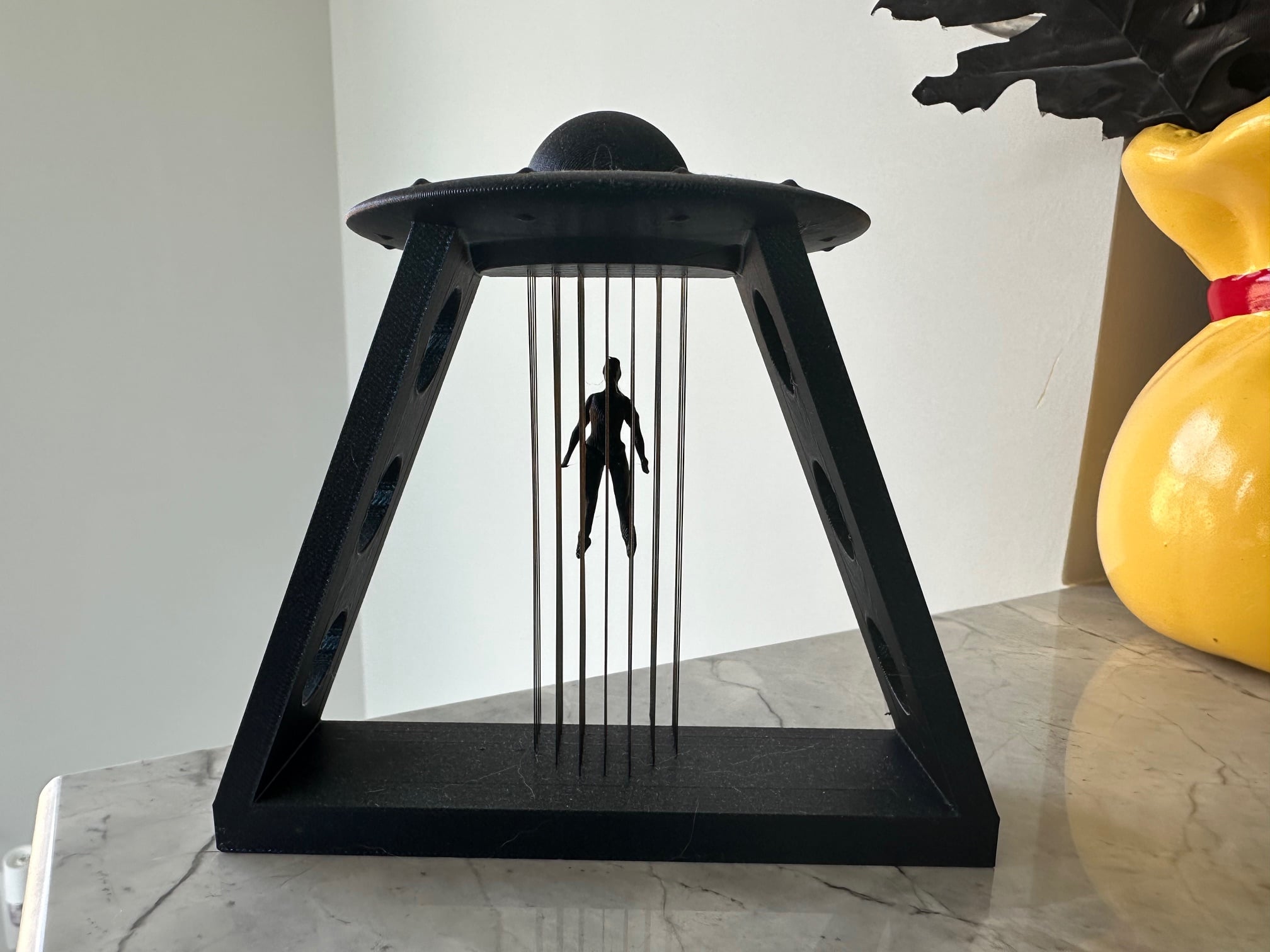 UFO Abduction String Art 3d model