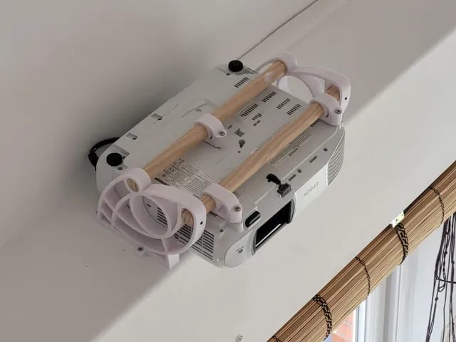 Universal Video Projector Mount 3d model