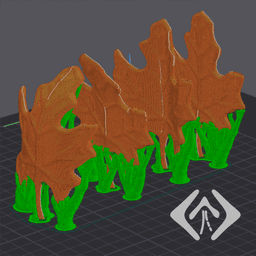 Grapevine Bounty Stand - Wine Holder 3d model