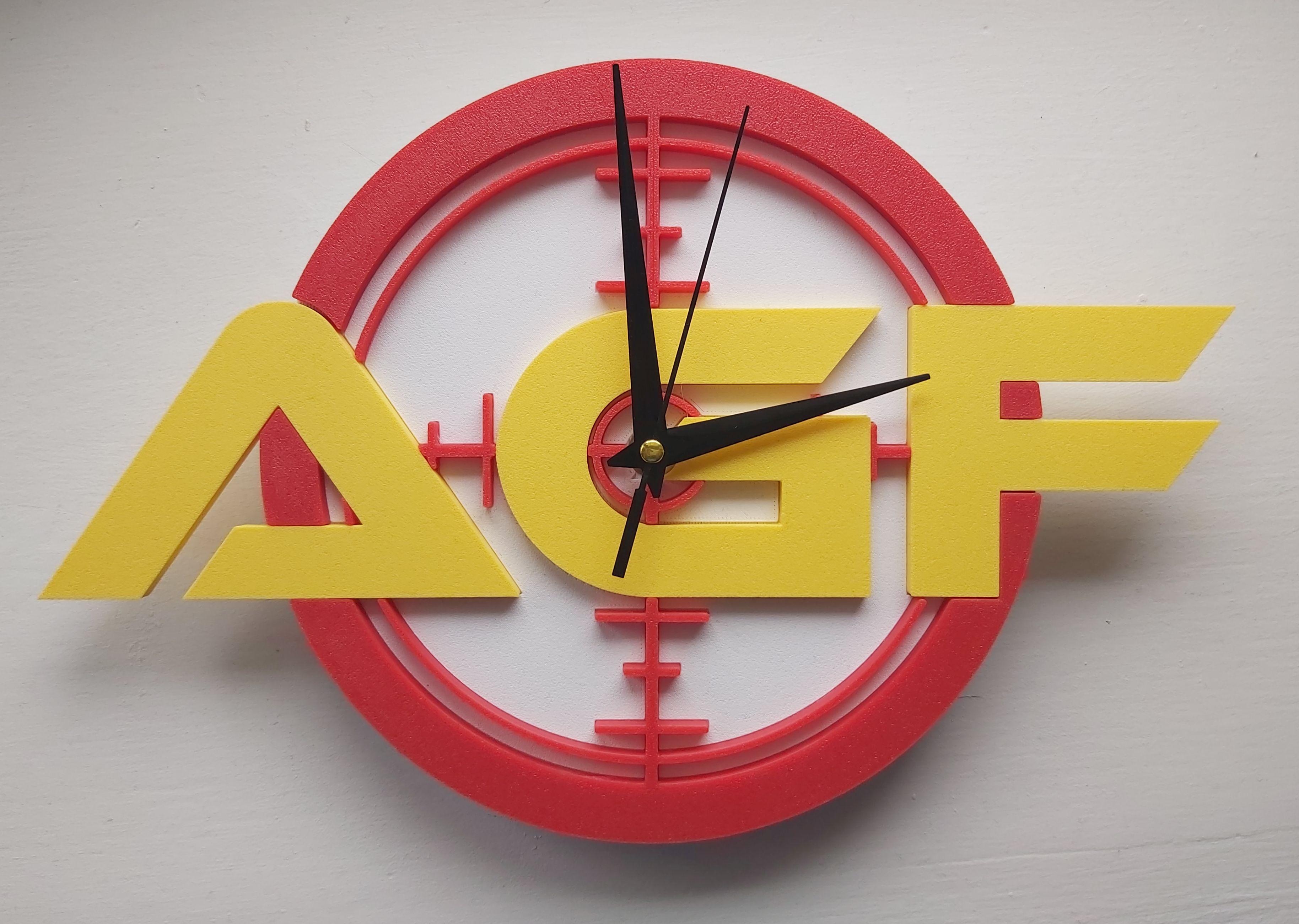AGF Wall Clock 3d model