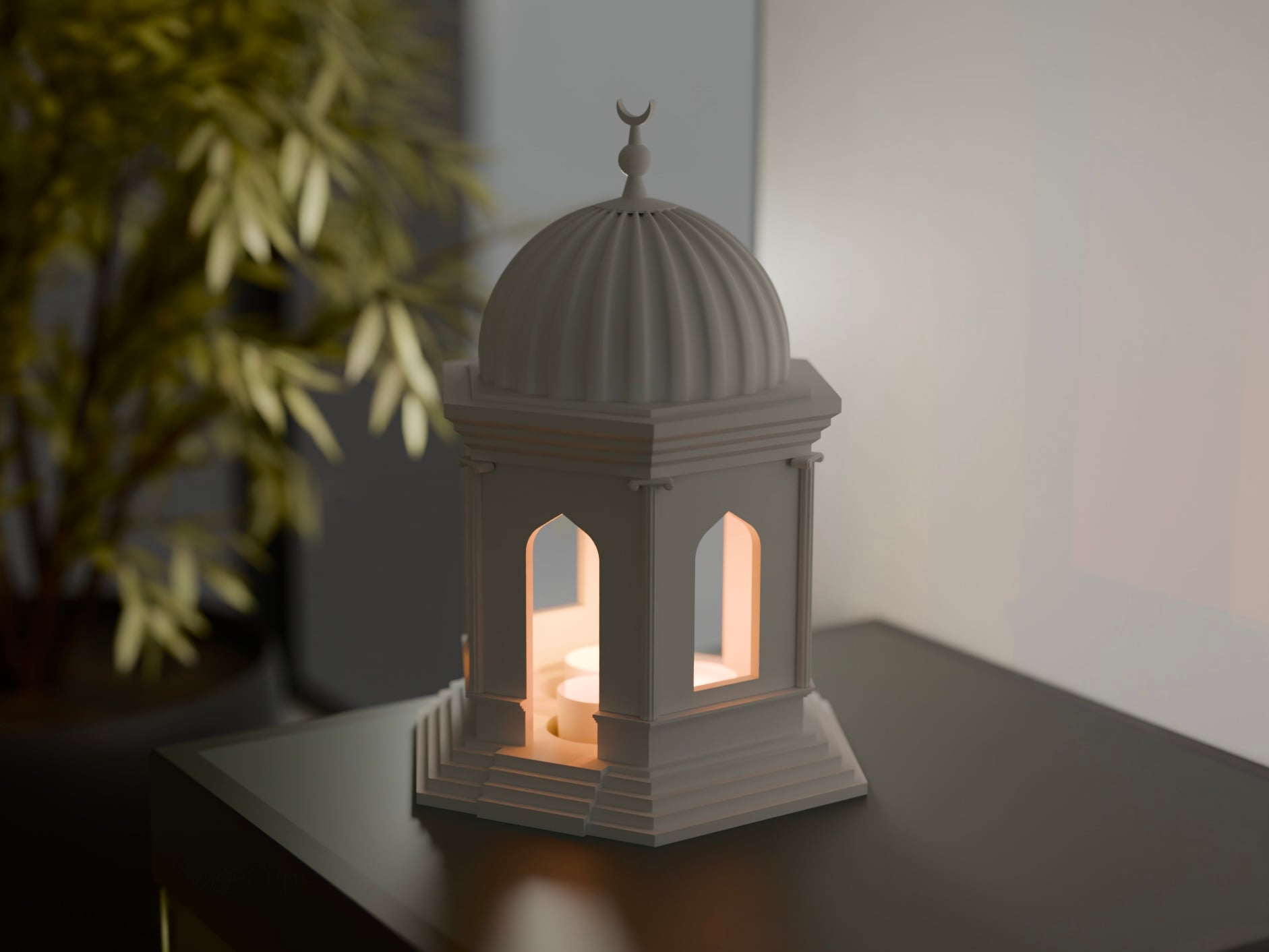 Mystic Ramadan Light 3d model