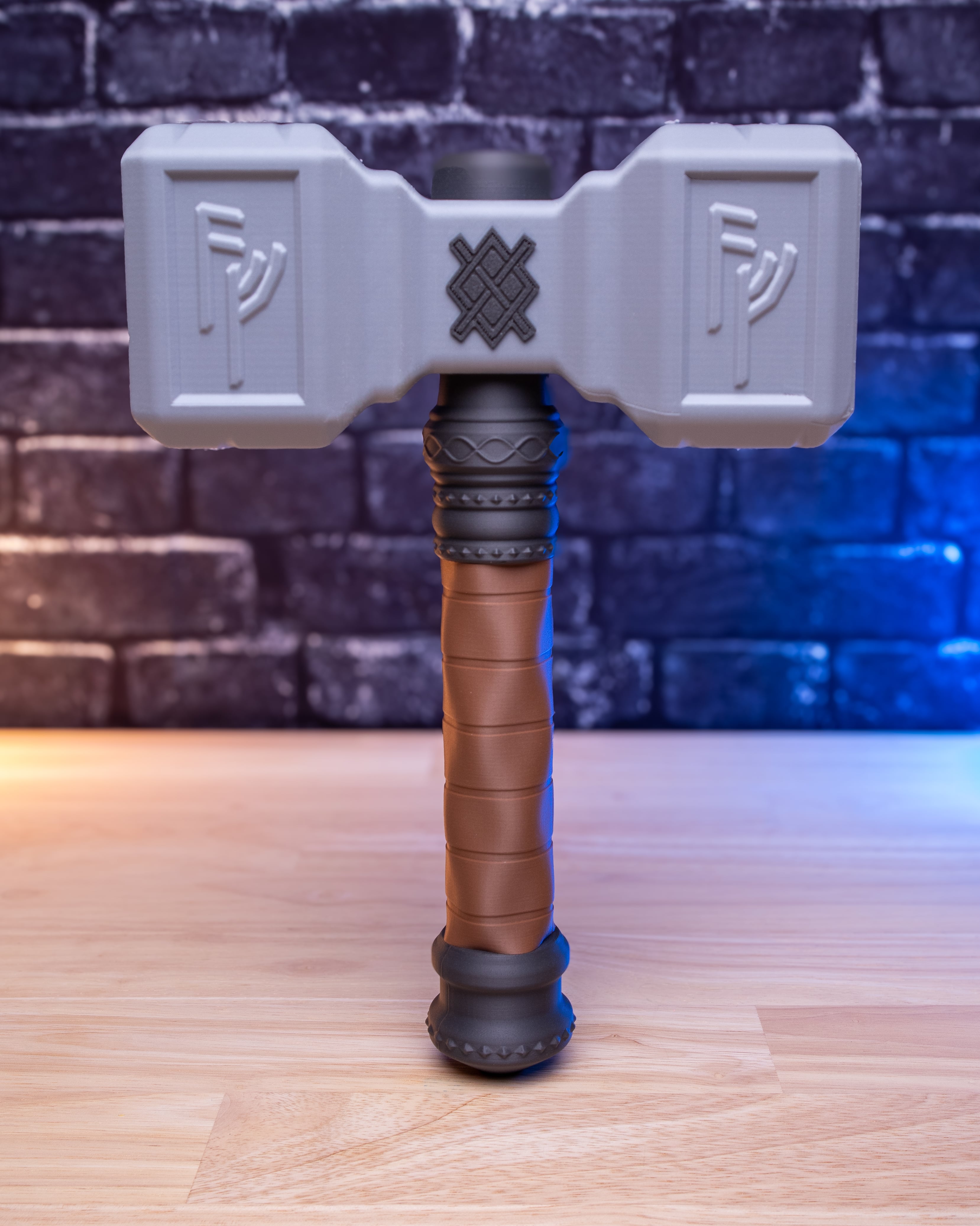 Deepforge - Hammer Prop Kit | No Supports, No AMS, No Glue 3d model