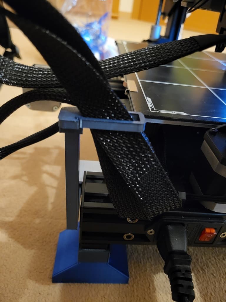 Anycubic Kobra Plus Cable holder 3d model
