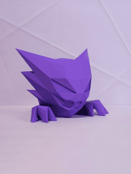 Haunter Low Poly Pokemon 3d model
