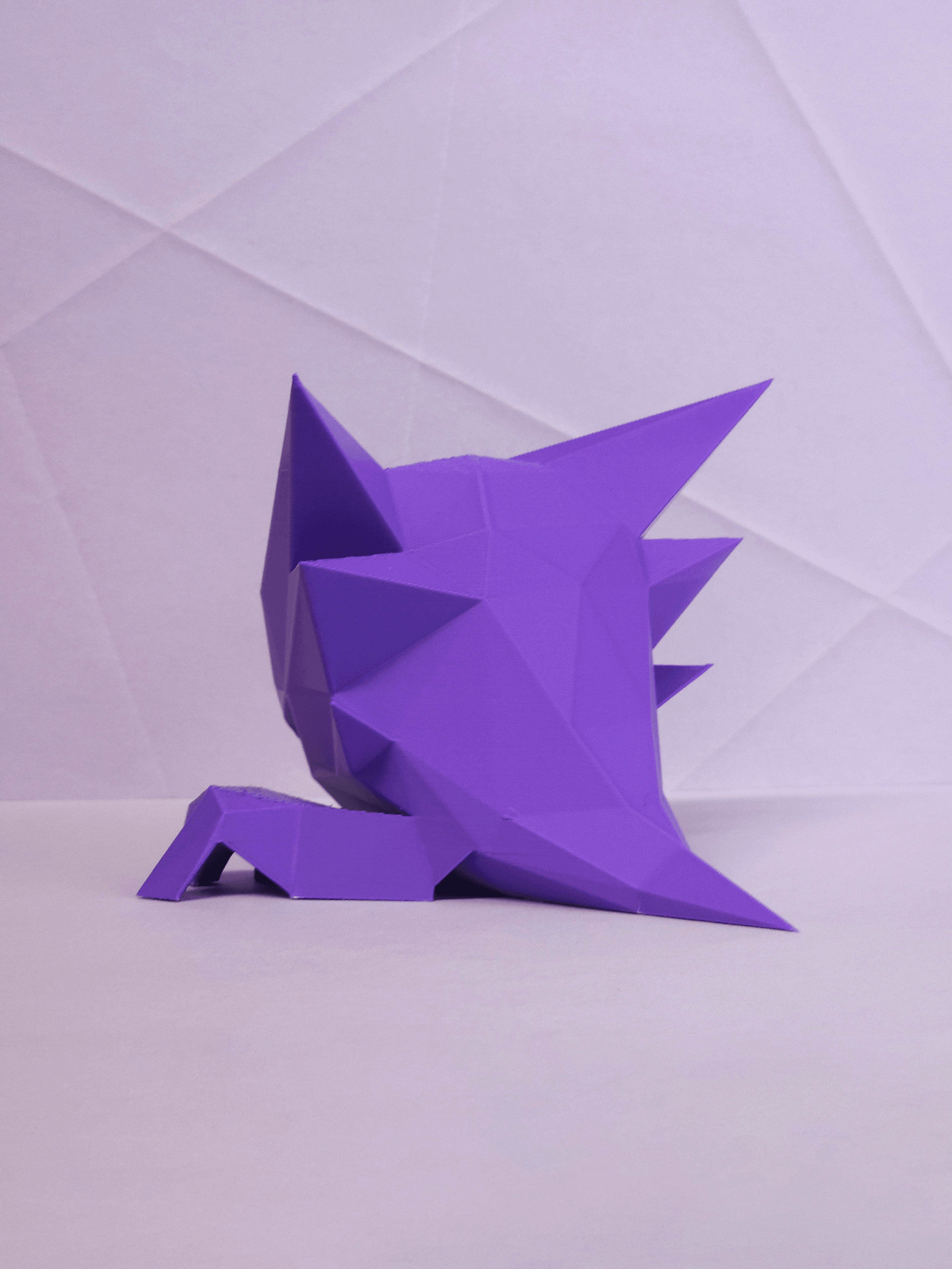 Haunter Low Poly Pokemon 3d model