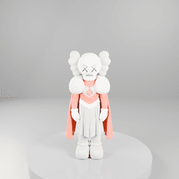 Thragg x Kaws 3d model