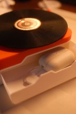 Record player charging station (iPhone MagSafe & Apple Watch) 3d model
