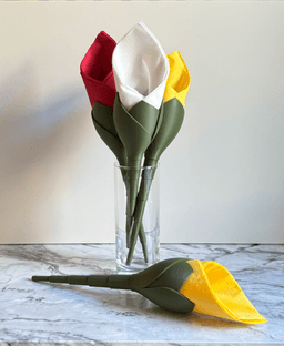 Tulip, napkin holder. 3d model