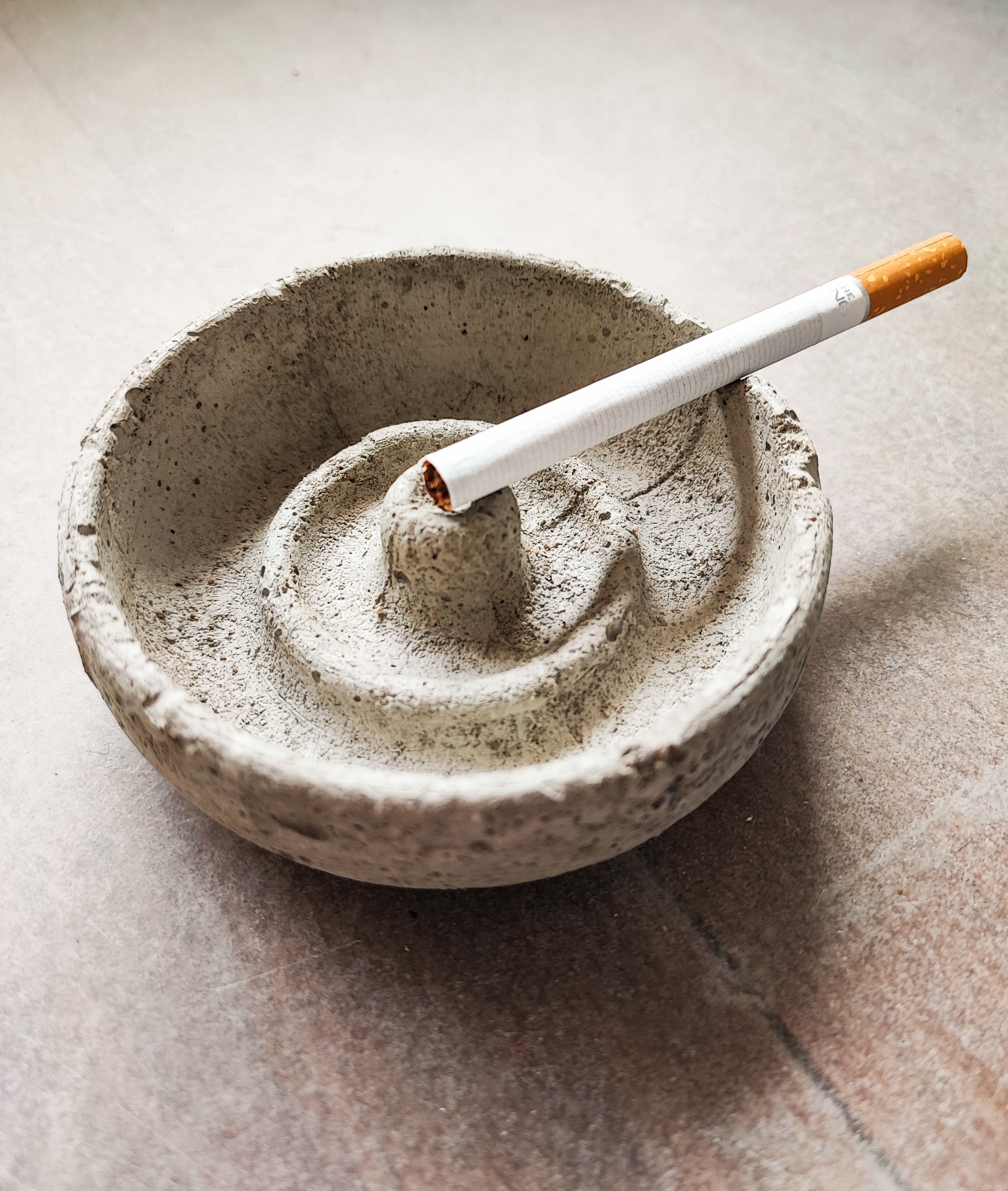 Drop | Cement ashtray 3d model