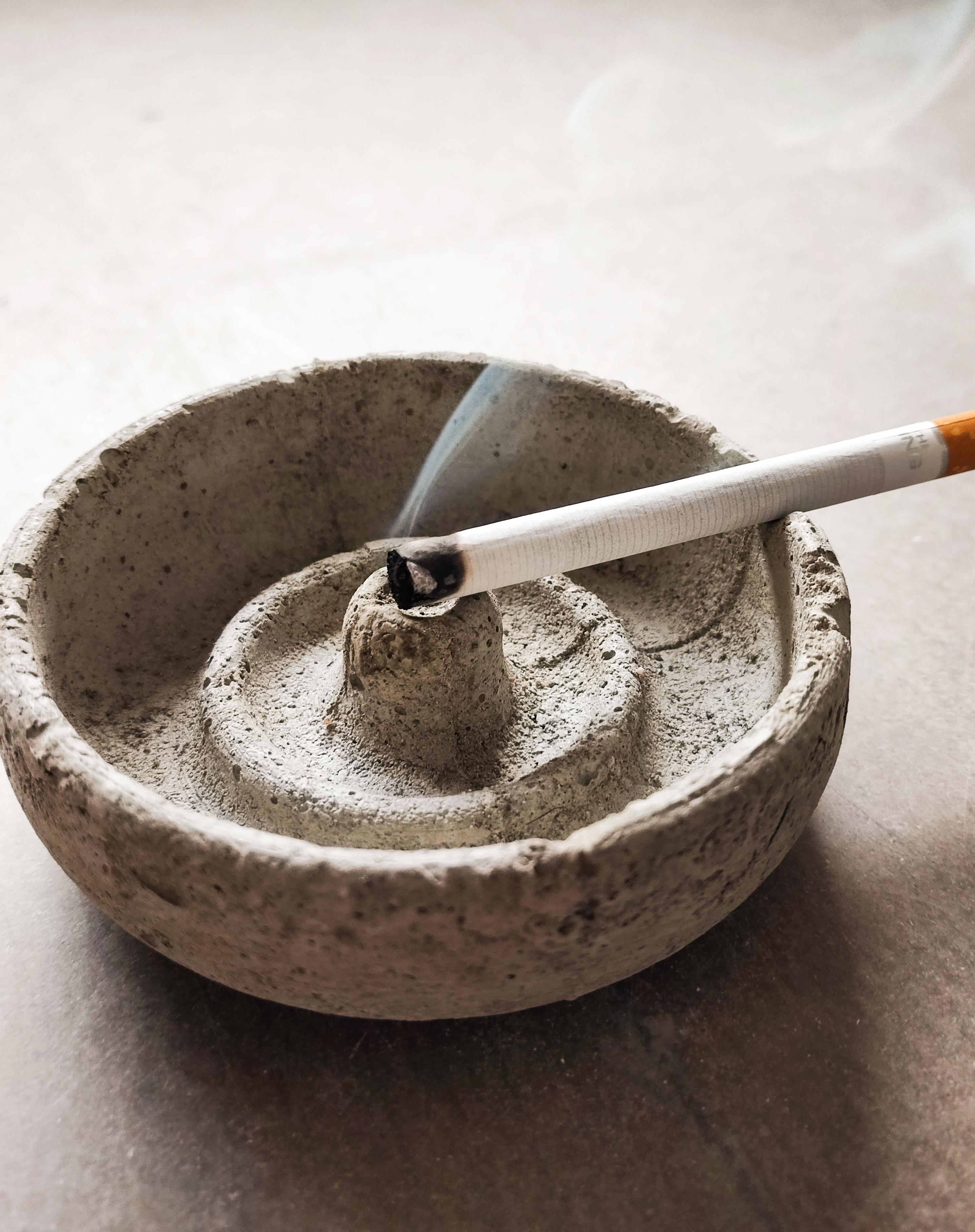 Drop | Cement ashtray 3d model