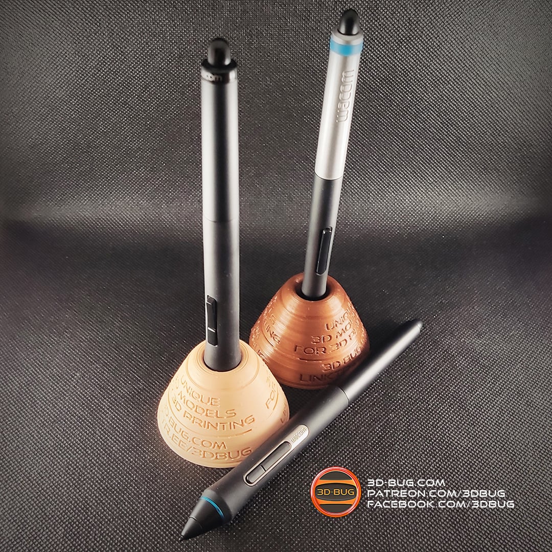 Wacom Pen Holder 3d model