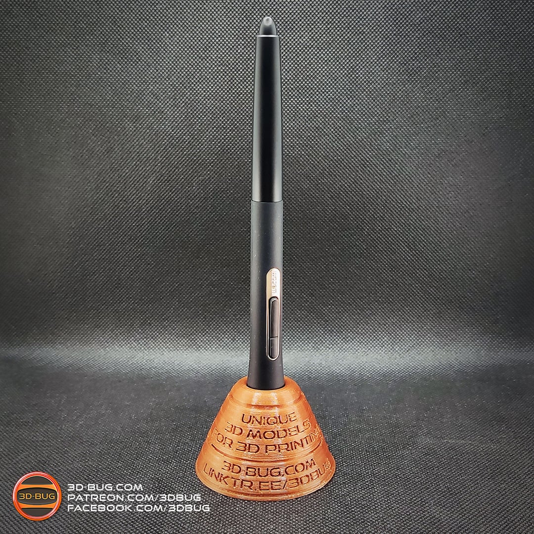 Wacom Pen Holder 3d model