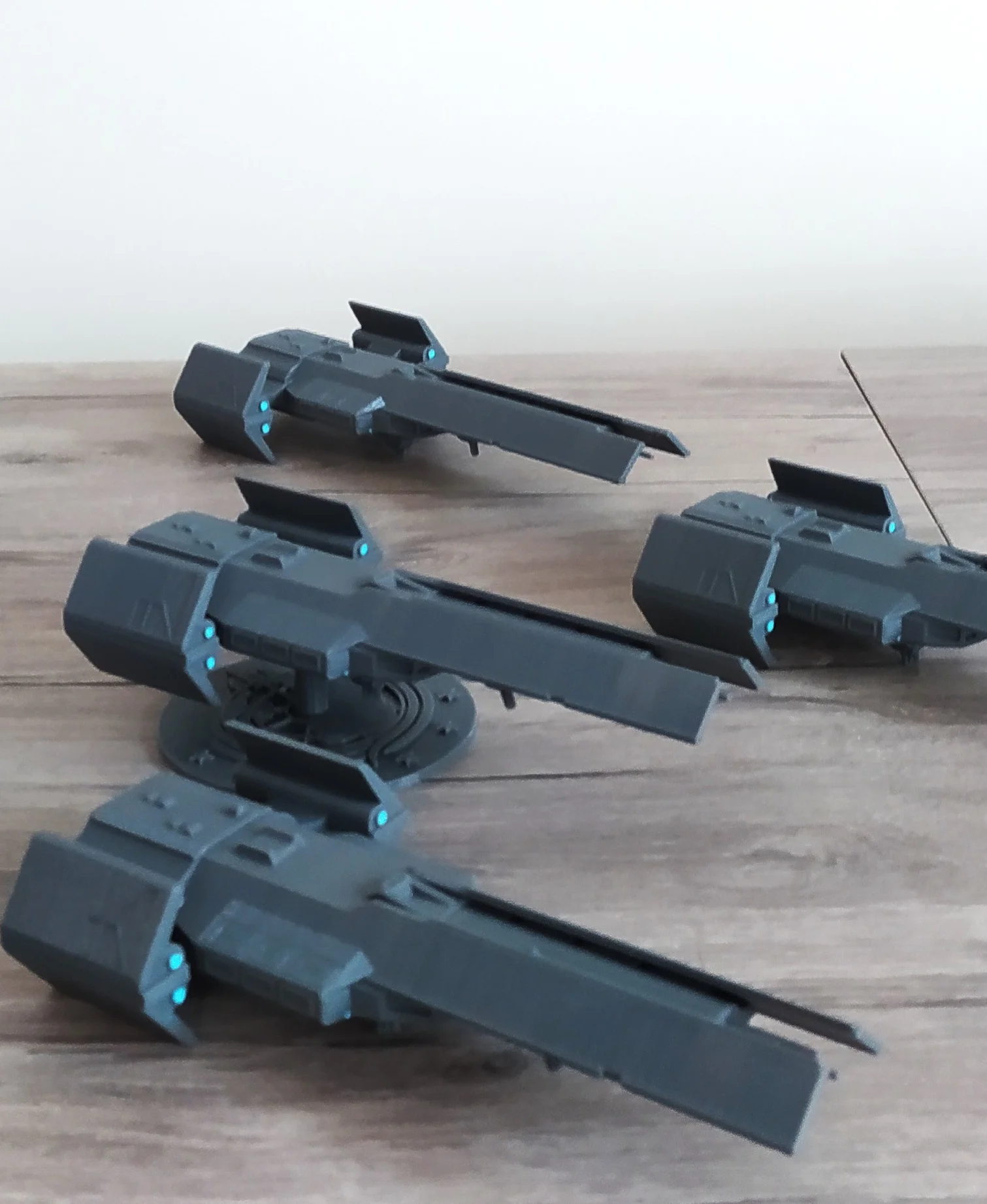 SES Liberty Class Destroyer - Single Piece - Minimal Supports 3d model