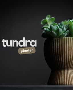 tundra · planter 3d model