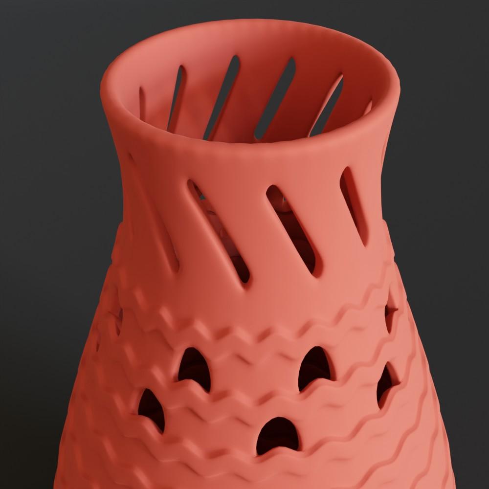 Round Vase STL 3d model