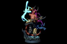 Mareck the Mad - Champion Tiefling Bard 3d model