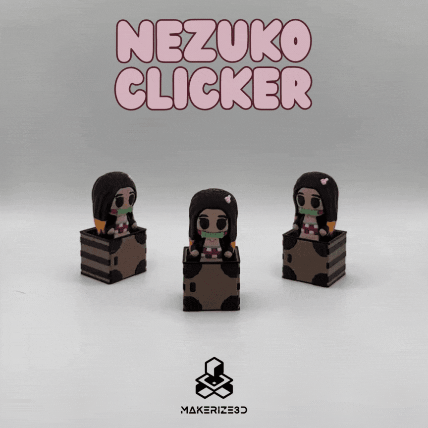 Nezuko Clicker 3d model