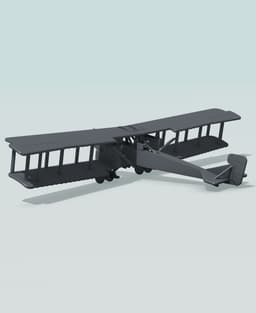 1:144 Gotha G.IV 3d model