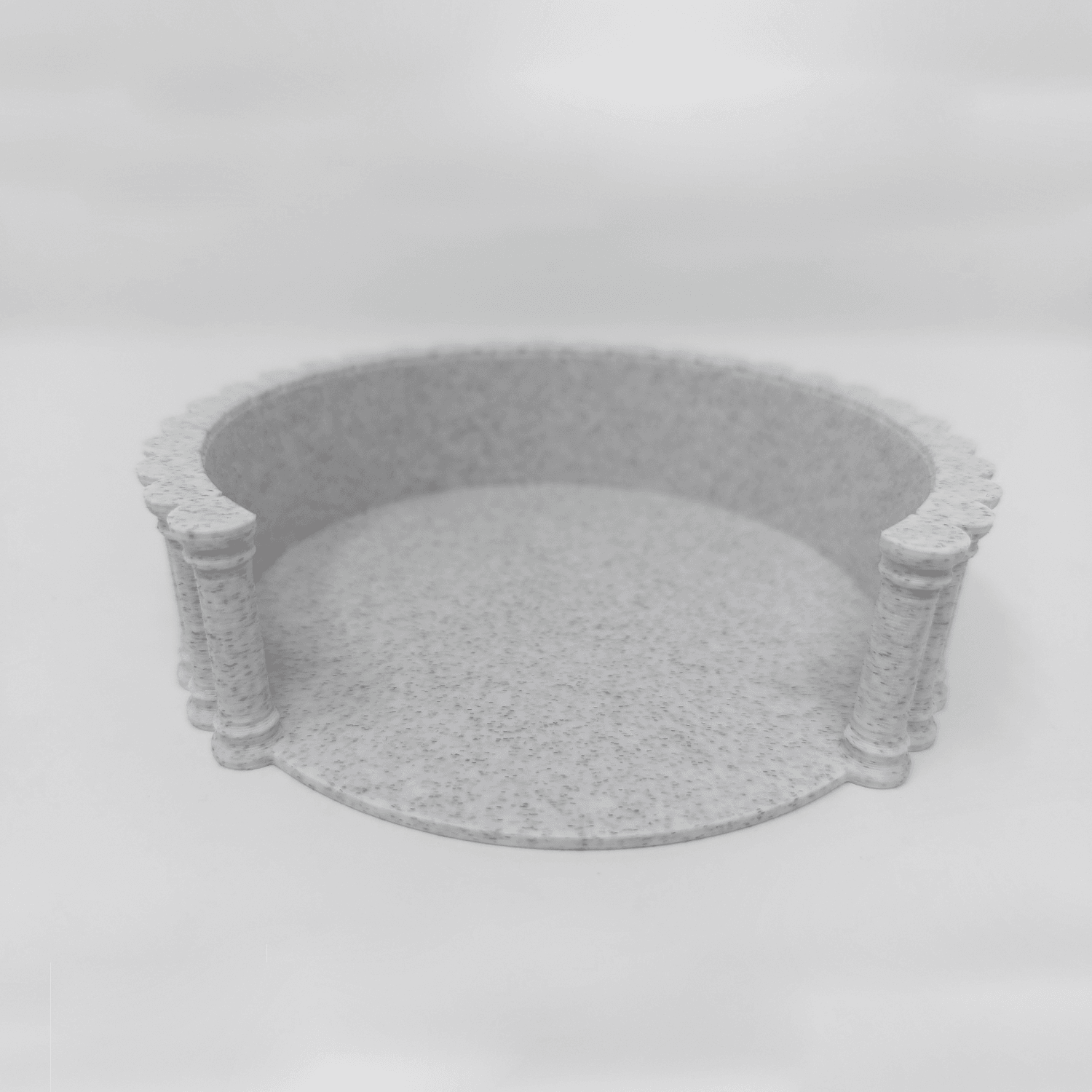 Infinity artificial flower vase 3d model