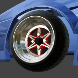 SSR Star Formula wheels 1/64 JDM 3d model