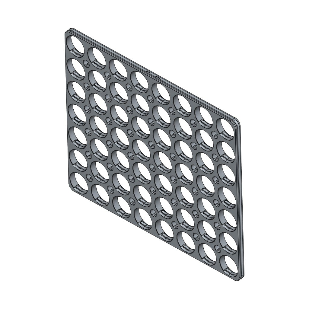 D-LOCK_PANEL.8X7-BLANK 3d model